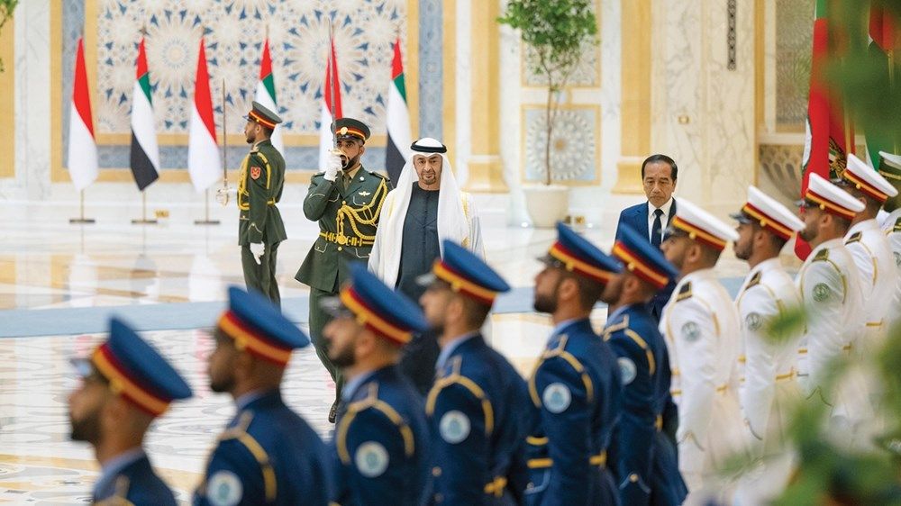 رئيس الدولة: الإمارات وإندونيسيا تواصلان العمل لتعزيز التعاون في المجالات التنموية