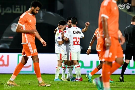 الزمالك يتقدم على بروكسى 3-2 فى الشوط الأول بكأس مصر