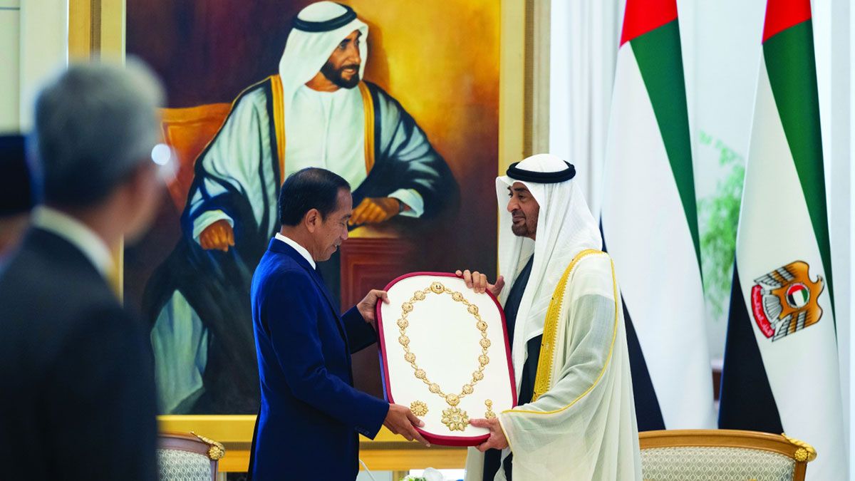 الامارات | رئيس الدولة: الإمارات وإندونيسيا ستواصلان تعزيز التعاون في مختلف المجالات التنموية