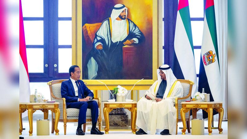 الامارات | محمد بن زايد: العلاقات الإماراتية - الإندونيسية ستظل نموذجاً للتطور والنماء