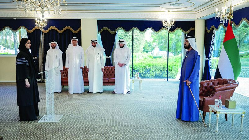 الامارات | أمام محمد بن راشد.. 20 من أعضاء النيابة العامة الجدد في دبي يؤدون اليمين القانونية        