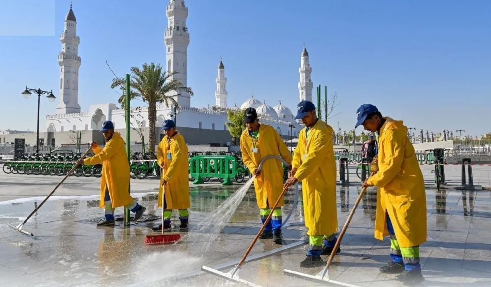 خلال أسبوع.. تطهير وتعقيم 5964 موقعًا في المدينة المنورة