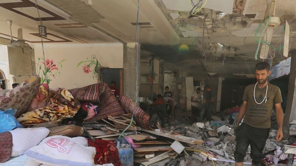 استشهاد 5 فلسطينيين في قصف إسرائيلي على مخيم البريج بغزة