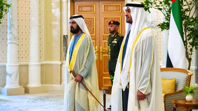 الامارات | أمام رئيس الدولة وبحضور محمد بن راشد.. حمدان بن محمد والوزراء الجدد يؤدون اليمين الدستورية