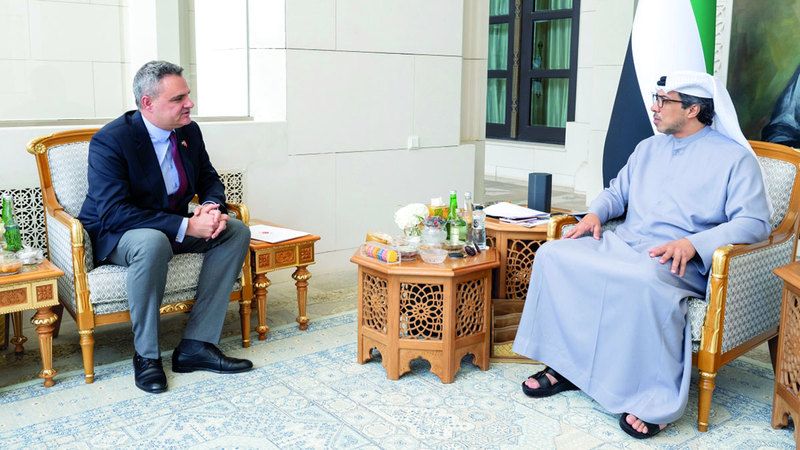 الامارات | منصور بن زايد يؤكد متانة العلاقات بين الإمارات وتركيا