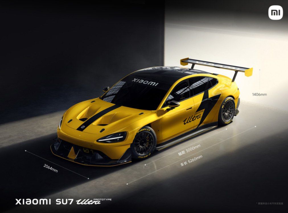 تكنولوجيا: الكشف عن السيارة الكهربائية SU7 Ultra من شاومي والتي تتسارع من 0 إلى 100 كم/ساعة في 1.97 ثانية