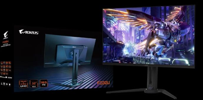 تكنولوجيا: Gigabyte تطلق شاشة الألعاب AORUS FO32U بمعدل تحديث 165Hz