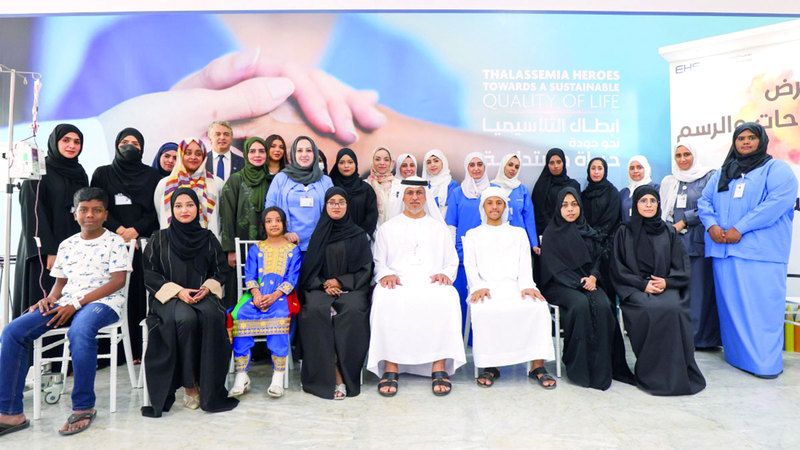 الامارات | افتتاح قاعة «أبطال الثلاسيميا» بمستشفى إبراهيم بن حمد عبيد الله