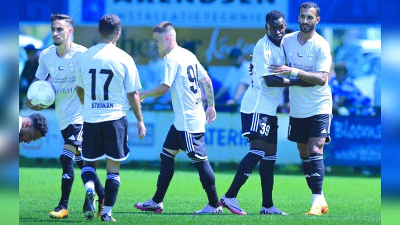 الامارات | مبخوت يبصم على أول هدف مع النصر بطريقة رائعة