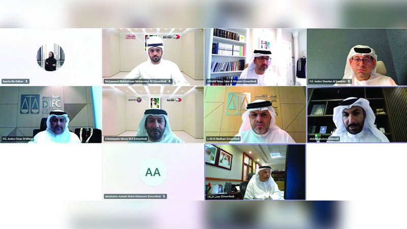 الامارات | الهيئة القضائية لمحاكم «دبي المالي» والجهات القضائية بدبي تناقش قواعد وإجراءات تنازع الاختصاص