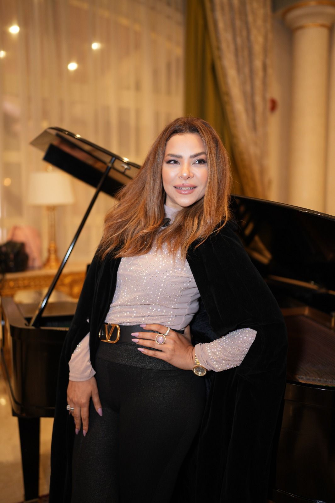 ألفت عمر بإطلالة جديدة في العلمين وتستكمل تصوير "فوبيا" قريبا