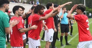 زيزو و النني في التشكيل الرسمي لمنتخب مصر الأولمبي أمام الدومينيكان