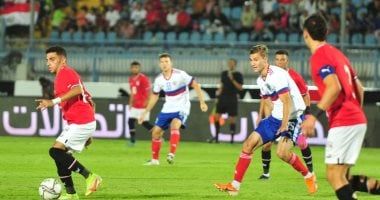 المنتخب الأولمبى يتعادل سلبيا مع الدومينيكان فى الشوط الأول