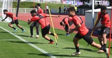 المنتخب الأولمبى يبدأ اليوم الاستعداد لمواجهة أوزباكستان فى ثانى جولات الأولمبياد