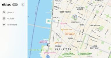 تكنولوجيا: إطلاق خرائط أبل على الويب لمنافسة جوجل