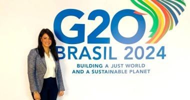 رانيا المشاط تُشارك في إطلاق التحالف العالمى ضد الجوع بحضور رئيس البرازيل