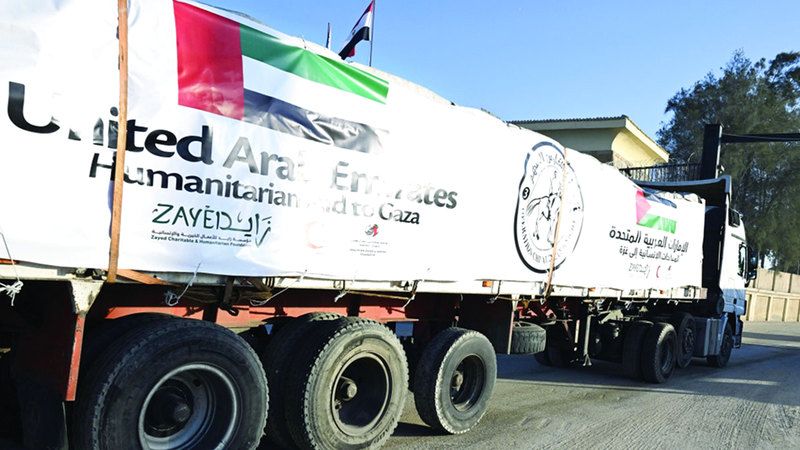 الامارات | الإمارات تدعو إلى تضافر الجهود لإنهاء المعاناة في غزة