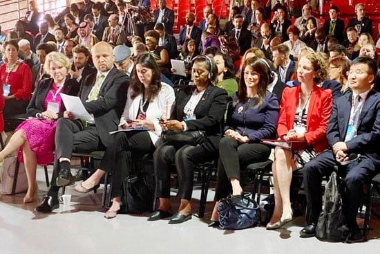 رانيا المشاط تُشارك في إطلاق التحالف العالمى ضد الجوع بحضور رئيس البرازيل