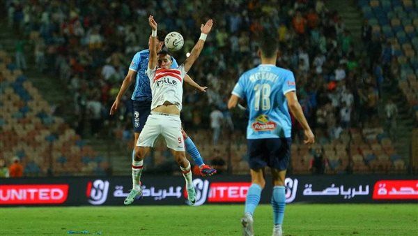 الزمالك يتقدم على بيراميدز بهدف في الشوط الأول