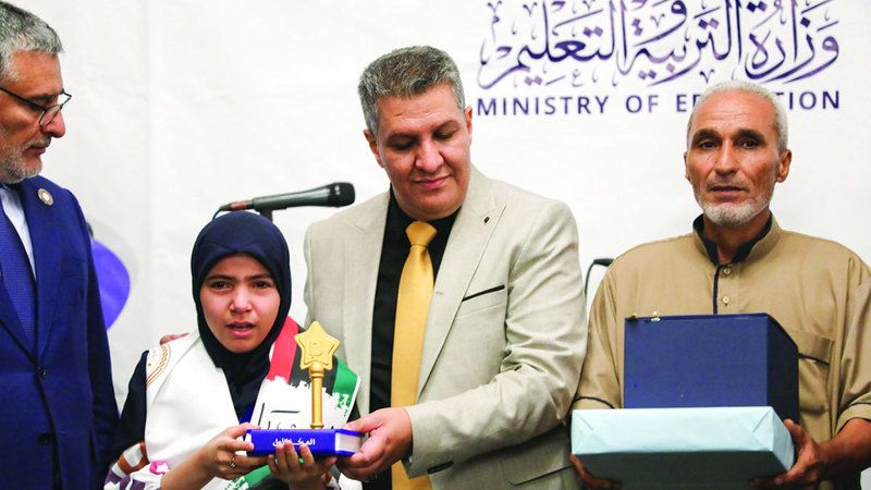 الامارات | جود رجب بلقاسم بطلة «تحدي القراءة العربي» في ليبيا