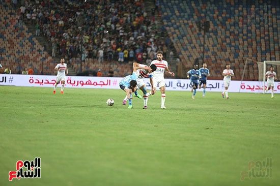 الزمالك يتعادل مع بيراميدز بهدف لمثله بالدورى ويقرب الأهلى من البطولة