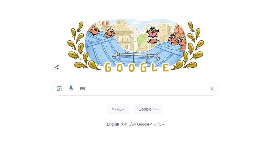 تكنولوجيا: "برياضة التزلج على اللوح".. جوجل تغير شعارها احتفالًا بأولمبياد باريس 2024