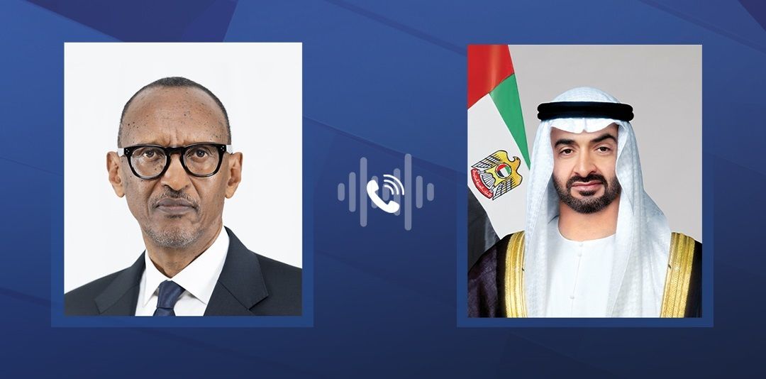 الامارات | رئيس الدولة يهنئ هاتفياً الرئيس الرواندي بإعادة انتخابه لولاية جديدة