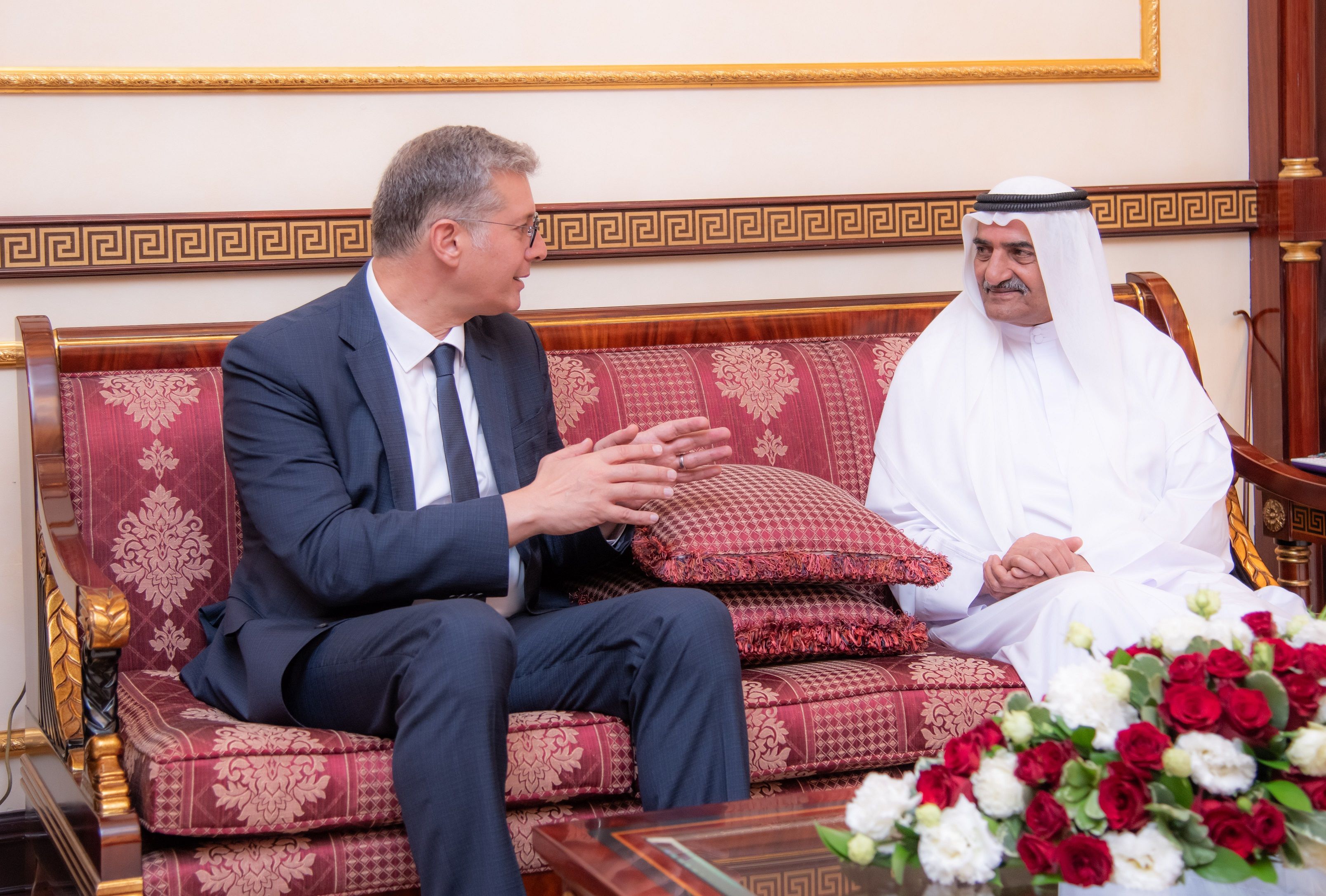 الامارات | حاكم الفجيرة يستقبل وزير البترول المصري