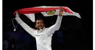 محمد السيد صاحب البرونزية بأولمبياد باريس.. يطير كالفراشة ويحتفل على طريقة رونالدو