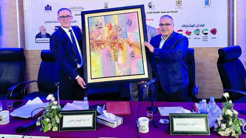 الامارات | مؤتمر «التراث» في المغرب يحتفي بعبدالعزيز المسلّم