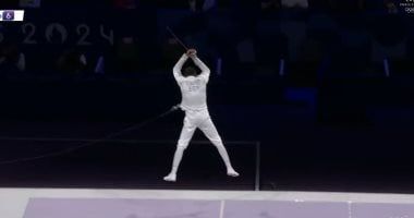 على طريقة رونالدو.. شاهد احتفال محمد السيد ببرونزية السلاح فى الأولمبياد