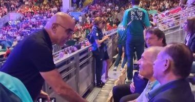 مصافحة أولمبياد باريس تنهى خلاف "حسن مصطفى وهشام نصر "