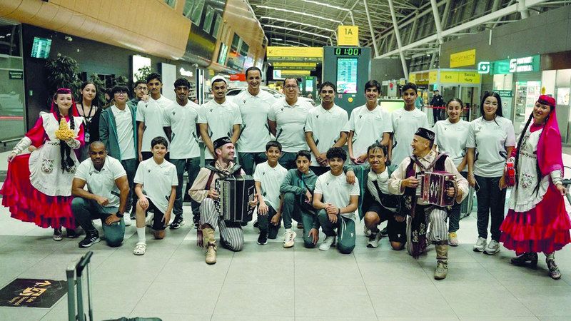 الامارات | فريق أبوظبي يشارك في بطولة  كازان للسباحة