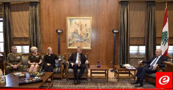 برّي بحث مع مسؤولين أممين آخر مستجدات العدوان الإسرائيلي على غزة ولبنان والتقى محمد الحوت