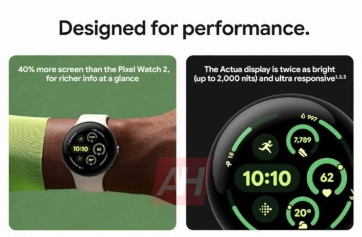 تكنولوجيا: صور إعلامية رسمية لساعة Google Pixel Watch 3 الذكية المرتقبة