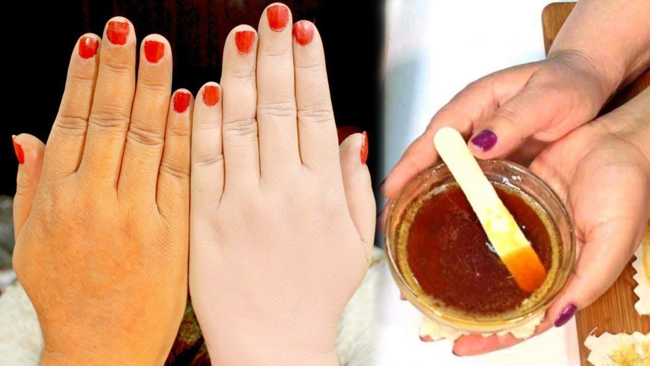 حضري بنفسك أفضل وصفة لتبييض اليدين والرجلين في المنزل.. بدقيقة واحده وبمكون واحد فقط