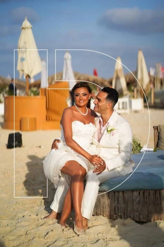 الصور الأولى من حفل زفاف الفنانة بشرى