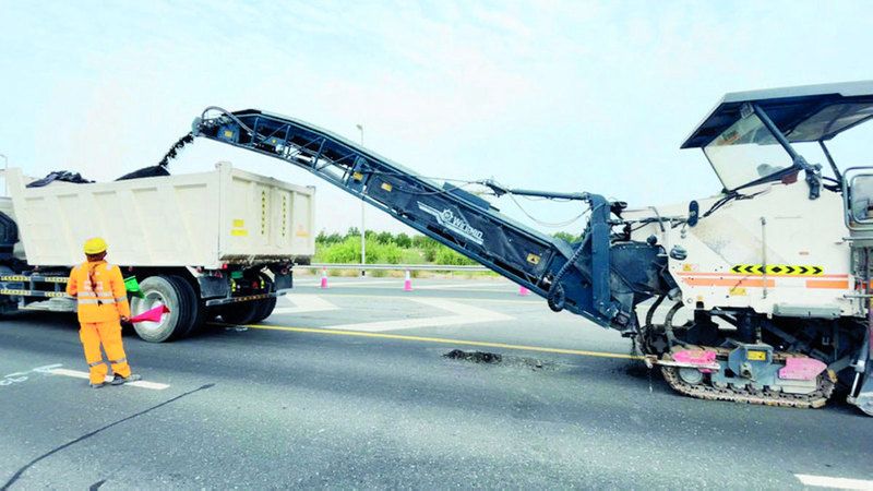 الامارات | 5 تقنيات حديثة لصيانة الطرق في دبي