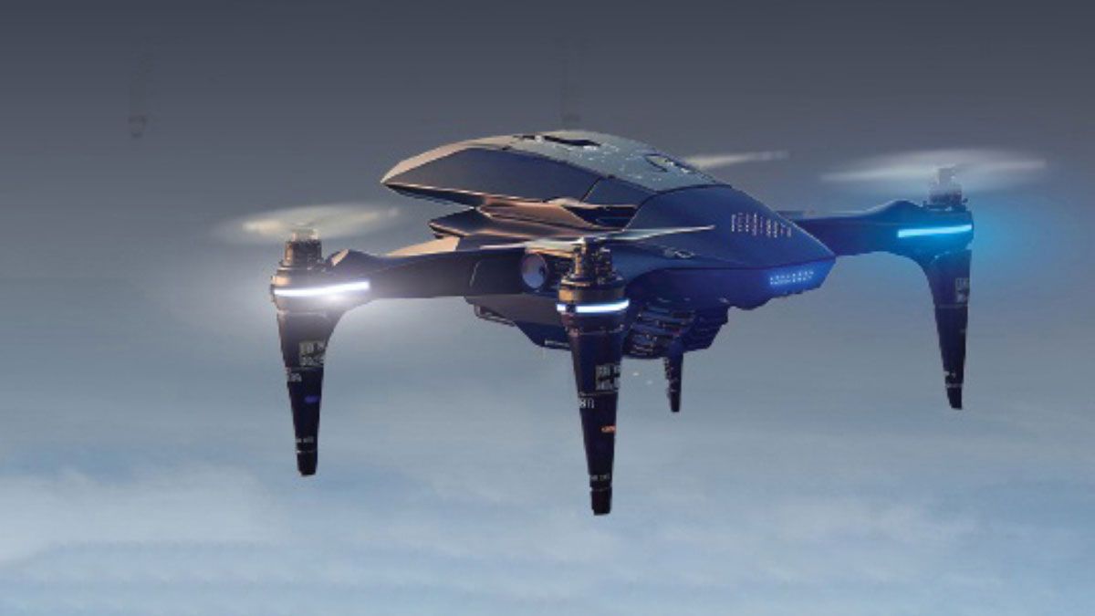 الامارات | طائرات بدون طيار في سماء دبي  للبلاغات الطارئة