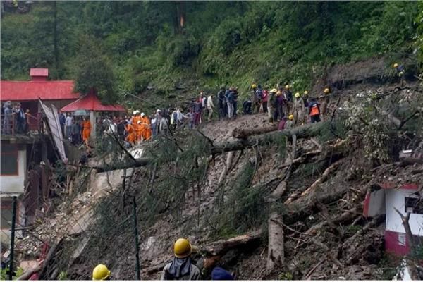 حصيلة جديدة في عدد وفيات ومصابي ضحايا الانهيارات الأرضية في الهند