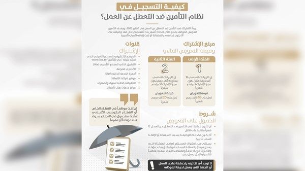 8 ملايين مشترك في «التأمين ضد التعطل» عن العمل