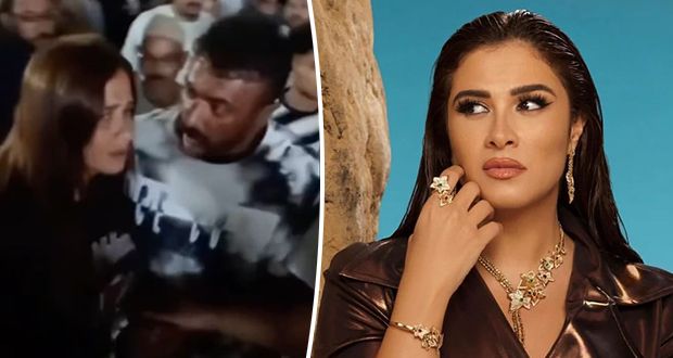 بالفيديو – ياسمين عبد العزيز تبكي منهارة وأحمد العوضي يساندها