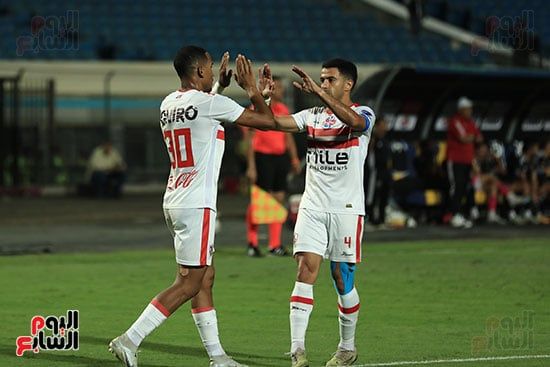 الزمالك ينهى الشوط الأول متقدمًا على الجونة بهدف.. فيديو
