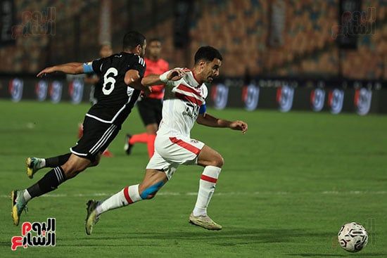 الزمالك ينهى الشوط الأول متقدمًا على الجونة بهدف.. فيديو