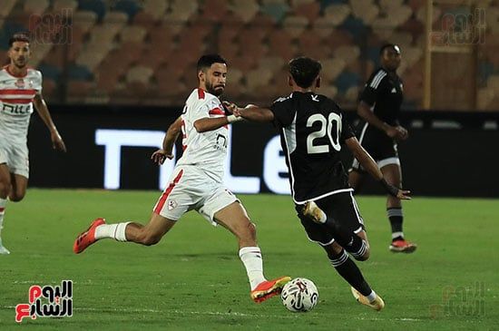 الزمالك ينهى الشوط الأول متقدمًا على الجونة بهدف.. فيديو