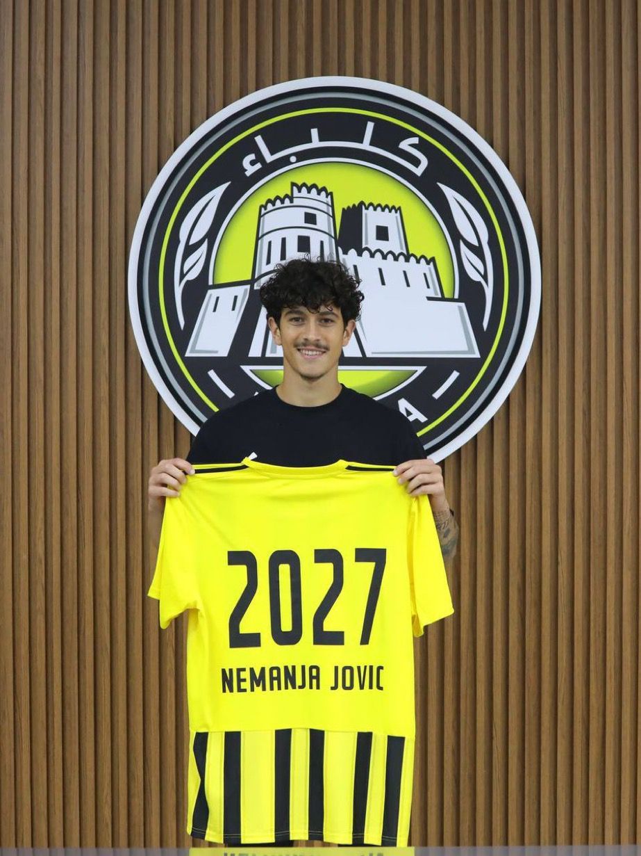 الامارات | كلباء يتعاقد مع الصربي يوفيتش