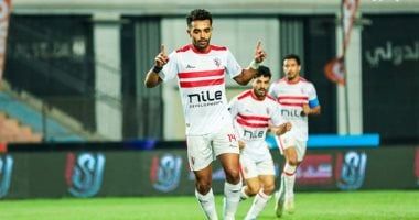 يوسف أوباما يسجل هدف الزمالك الثالث فى مرمى إنبى