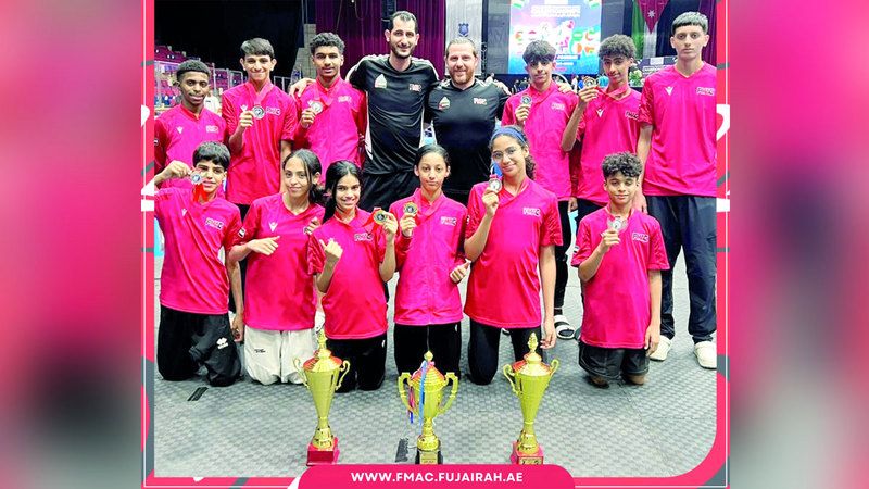 الامارات | «الفجيرة للفنون القتالية» يحرز 10 ميداليات في بطولة الأردن للتايكواندو