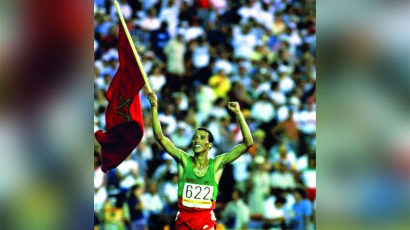 الامارات | المغربي سعيد عويطة.. بصمة ذهبية أولى للعرب في «أم الألعاب»