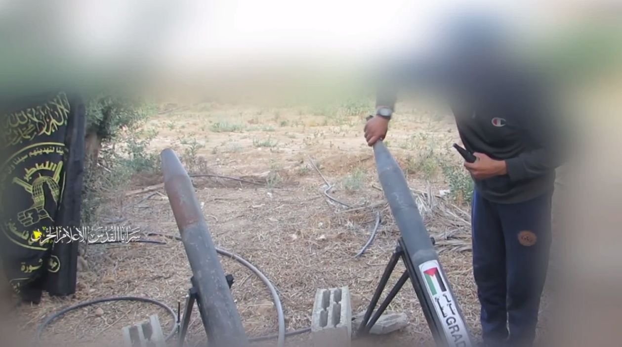 سرايا القدس تنشر مشاهد قصف مغتصبات إسرائيلية في غلاف غزة.. صور